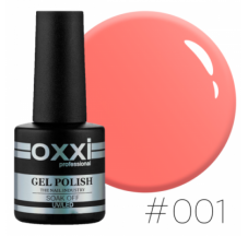 Oxxi gel polish #001 (coral)