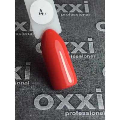 Oxxi gel polish #004 (pale red)
