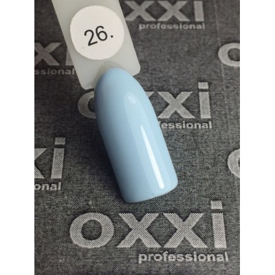 Гель лак Oxxi №026 (голубой)