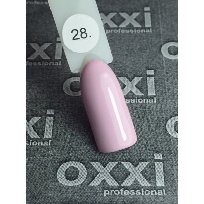 Oxxi gel polish #028 (light purple-pink)