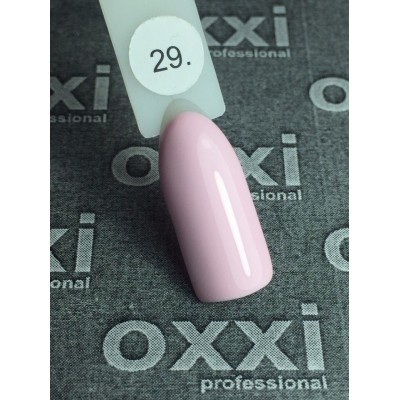 Гель лак Oxxi №029 (светлый лилово-розовый)