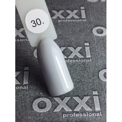 Гель лак Oxxi №030 (светлый серый)
