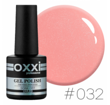 Гель лак Oxxi №032 (нежный розовый с микроблеском)