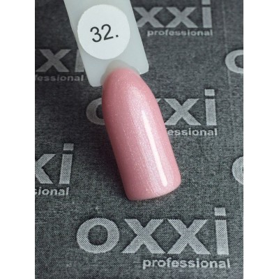 Oxxi gel polish #032 (soft pink with micro-shine)