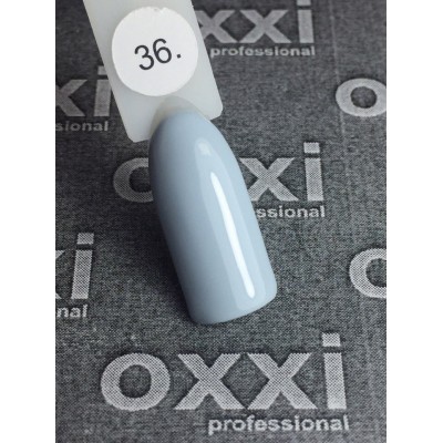 Oxxi gel polish #036 (blue-gray)