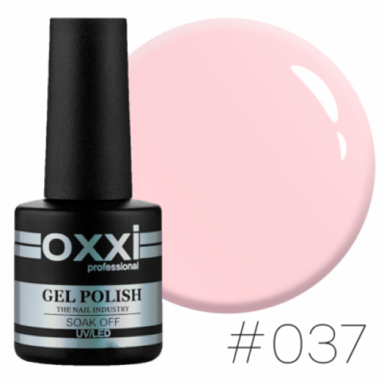 Oxxi gel polish #037 (light lilac pink)