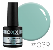 לק ג'ל #039 (אפור כחול-אפור) Oxxi