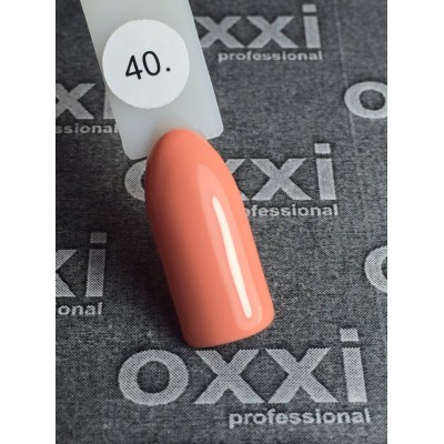 Oxxi gel polish #040 (salmon)