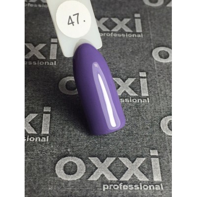Oxxi gel polish #047 (dark lilac)