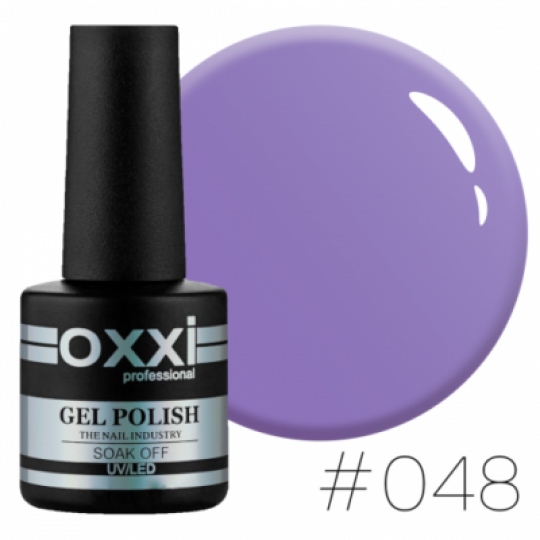 Oxxi gel polish #048 (blue-violet)