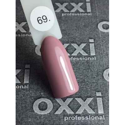 Гель лак Oxxi №069 (розовое какао)