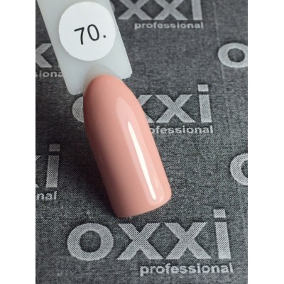 Oxxi gel polish #070 (pale pink-peach)