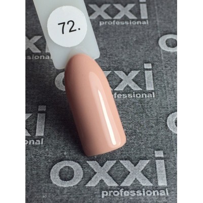 Oxxi gel polish #072 (light peach)