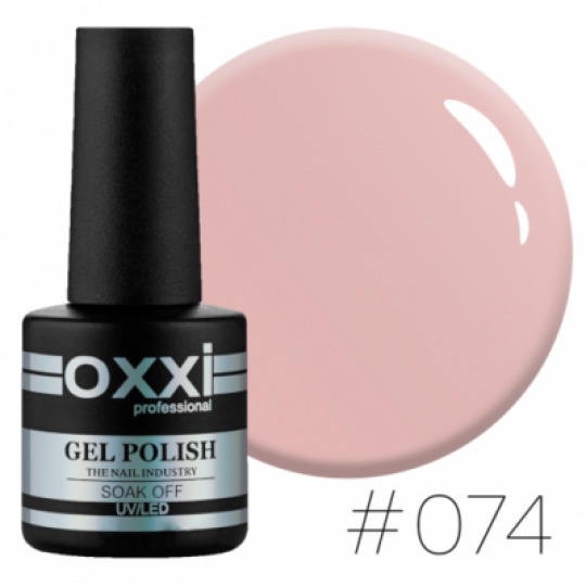 Oxxi gel polish #074 (light beige)