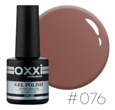 Гель лак Oxxi №076 (коричневый)