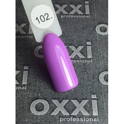 לק ג'ל #102 (ורוד-לילך) Oxxi