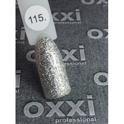 Oxxi gel polish #115 (rich holographic glitter)