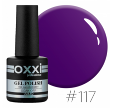 Oxxi gel polish #117 (soft dark blue)