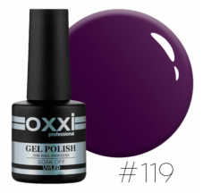 Oxxi gel polish #119 (dark blue)