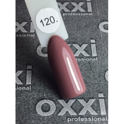 Oxxi gel polish #120 (red-beige)