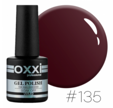 Oxxi gel polish #135 (dark marsala)