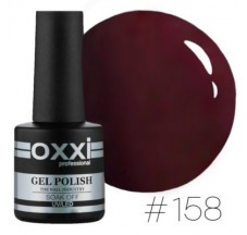 Oxxi gel polish #158 (burgundy)
