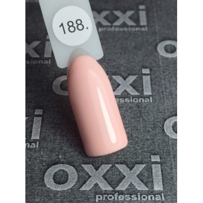 Oxxi gel polish #188 (pale peach)