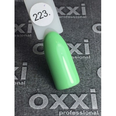 Oxxi gel polish #223 (light green)
