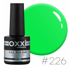 Oxxi gel polish #226 (bright lettuce green)