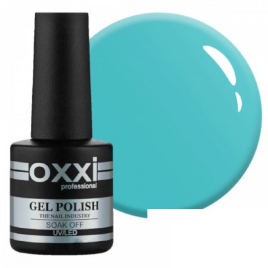 Oxxi gel polish #228 (light turquoise)