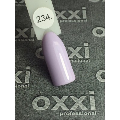 Oxxi gel polish #234 (light lilac)