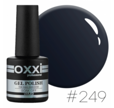 Oxxi gel polish #249 (dark gray)