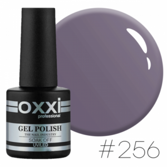 Oxxi gel polish #256 (gray-lilac)