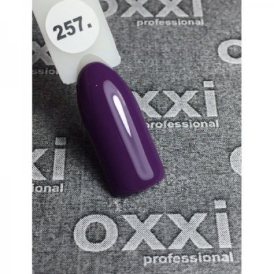 Oxxi gel polish #257 (plum)