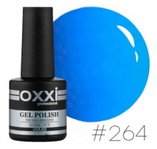 Гель лак Oxxi №264 (темно-голубой)