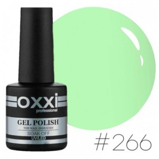 Oxxi gel polish #266 (mint)