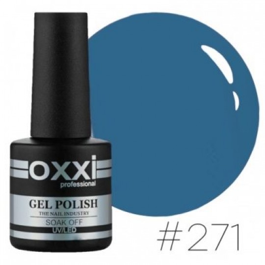 Oxxi gel polish #271 (pastel blue)