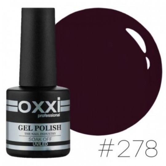 Oxxi gel polish #278 (eggplant)