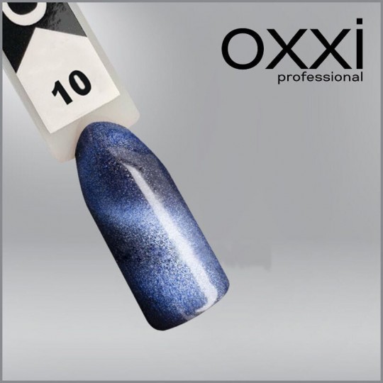 Гель-лак Moonstone Oxxi 010 насыщенный синий, 10мл