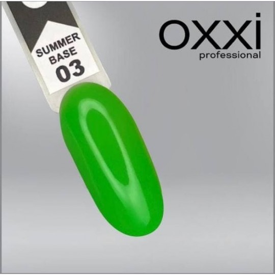 Camouflage color base for Oxxi Professional Summer # 003 gel polish, 10 ml.
