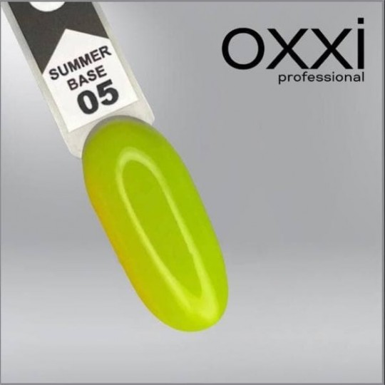 Camouflage color base for Oxxi Professional Summer # 005 gel polish, 10 ml.