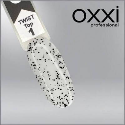 חלק עליון לק ג'ל Oxxi Twist Top # 001, 10 מ"ל