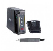 Saeshin Traus B111 nail drill with H450 handpiece, 45K + speed pedal