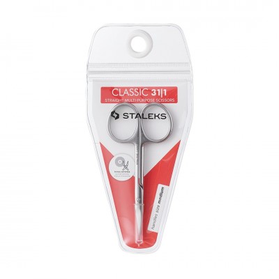 Straight multi-purpose scissors Staleks CLASSIC 31 TYPE 1 (SC-31/1)