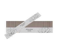 Mineral straight nail file Staleks EXPERT 20 100/180 grit, 25 pcs