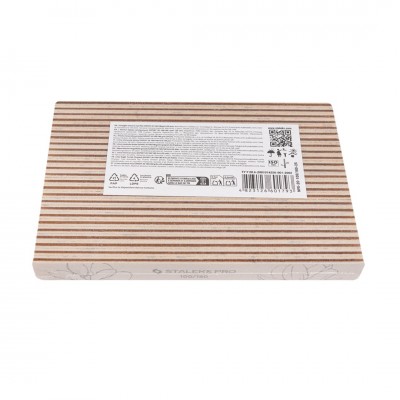 Mineral straight nail file Staleks EXPERT 20 100/180 grit, 25 pcs