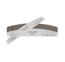 مبرد أظافر معدني هلالي Staleks EXPERT 40 حبيبات 180/240، 25 قطعة