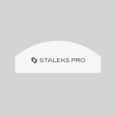 Mini crescent nail buffer Staleks EXPERT 41 100/180 grit, 20 pcs