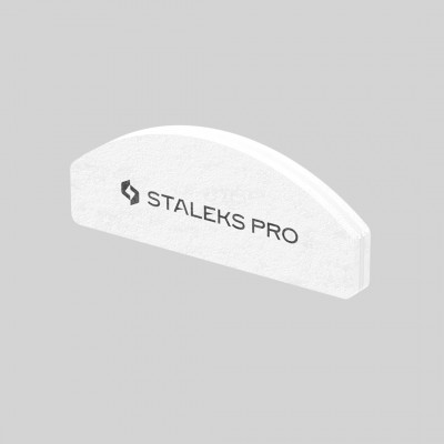 Mini crescent nail buffer Staleks EXPERT 41 100/180 grit, 20 pcs
