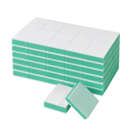 Polishing buffer rectangular mini Staleks EXPERT 51 400/3000 grit, 50 pcs